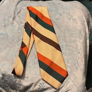 Vintage Velducci Striped Tie